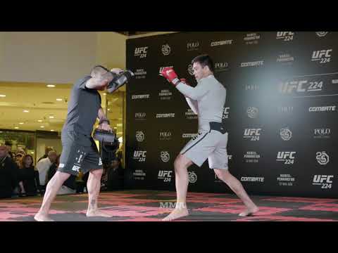 UFC 224: Lyoto Machida Open Workout Highlights - MMA Fighting