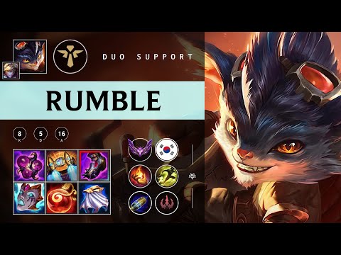 Rumble Support vs Nautilus - KR Master Patch 25.24