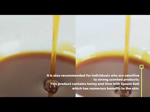 Aurata cleansing body wash(Honey+Lime)Reduces body odor while deeply cleansing the skin