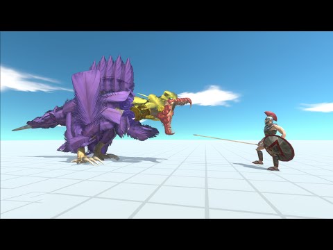DODO SPINOSAURUS vs EVERY UNIT - Animal Revolt Battle Simulator