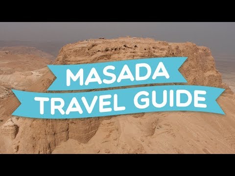 Masada for visitors