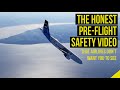 The Honest Pre-flight Safety Demonstration Video That Airlines Are Afraid to Show You