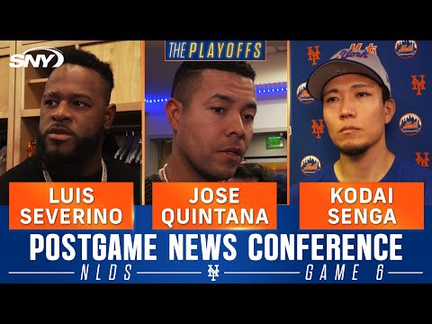Thumbnail for Luis Severino, Jose Quintana talk Mets' postseason run, Kodai Senga reflects on unusual season | SNY by NME, Cher, Talk Talk, Y&T