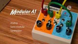 Video thumbnail for Modulor A1 synth intoduction by Sonicsmith