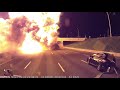 Explosive Accident With Fiery Conclusion