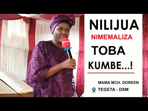 TOBA KWA MWAMINI NI JAMBO ENDELEVU | MAMA MCH. DOREEN | IBADA  YA JUMAPILI TAR, 28/07/2024.