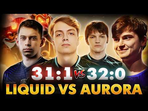 ОНИ СНОВА ЭТО СДЕЛАЮТ?! РАМЗЕС С АФОНЕЙ СМОТРИТ AURORA VS LIQUID | DREAMLEAGUE 28