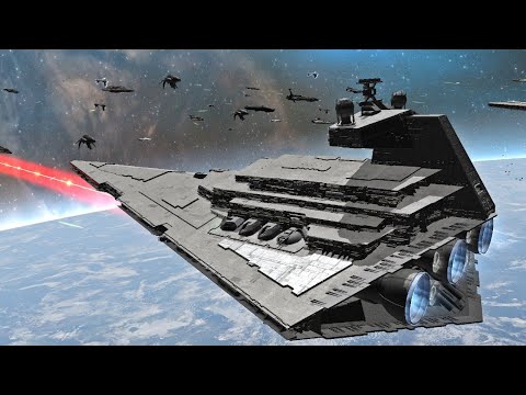 Rebel Fleet vs Xyston Star Destroyers - Star Wars: Empire At War Remake - NPC Wars