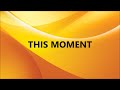 THIS MOMENT - KATY PERRY (Lyrics)