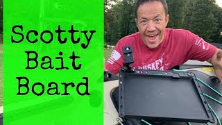 Scotty Bait Board Review / Kayak Install and Demo..