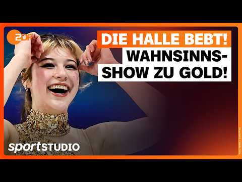 Die Gold-Kür von Alysa Liu | Olympia Mailand Cortina 2026 | sportstudio