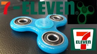 7-Eleven Fidget Spinner unboxing, review, and giveaway.  Glow in the dark fidget spinner.