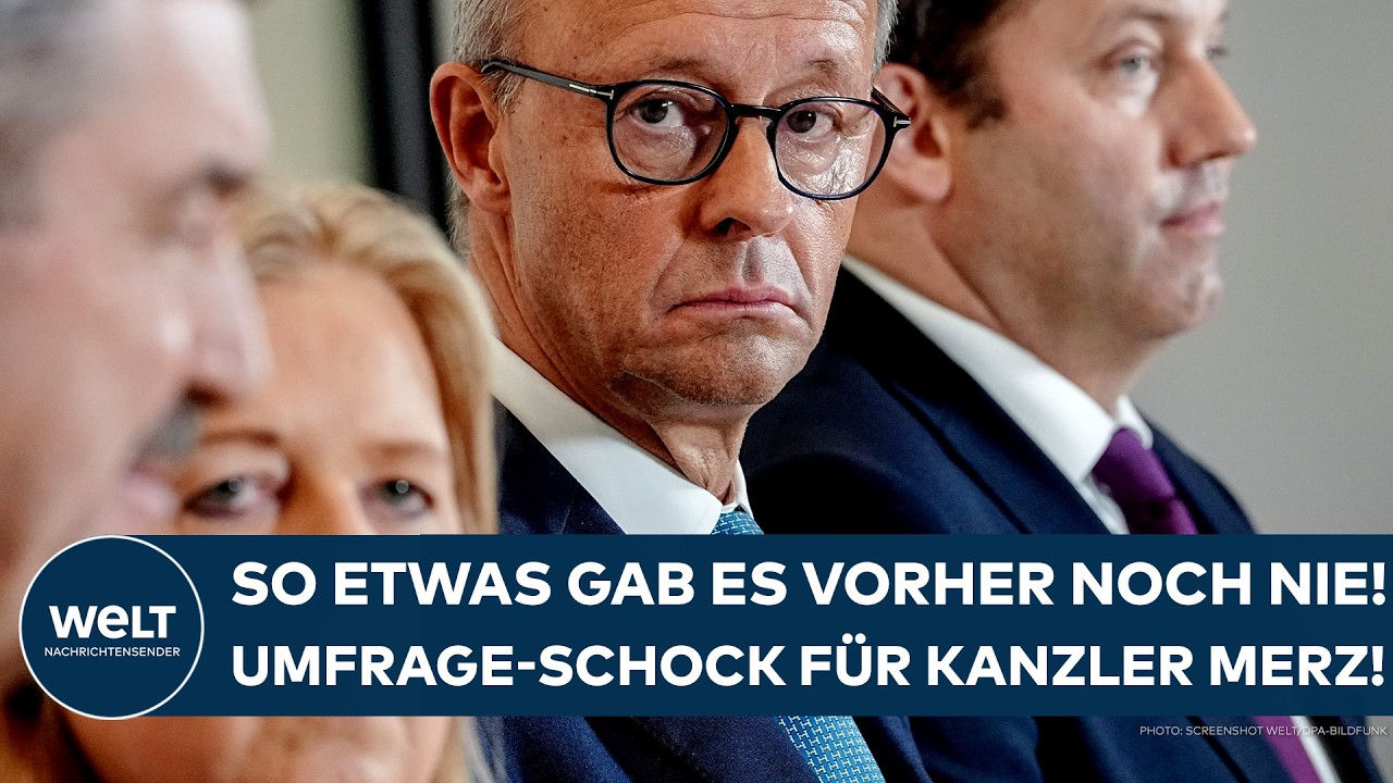 DEUTSCHLAND: Umfrage-Schock für Kanzler Merz! So schlecht ist die Regierung wirklich!