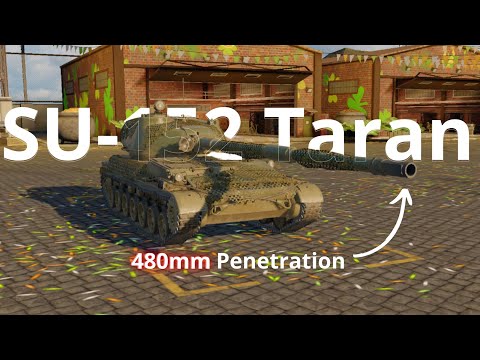 SU-152 Taran - Most Powerfull Tank Destroyer in Tier 1 - MWT: Tank Battles