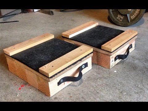 DIY - Home Made Deadlift Blocks Video