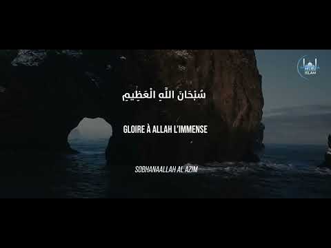 Répète ces paroles 💙 - Soubhanallah wa bihamdihi - Soubhanallah Al Azim