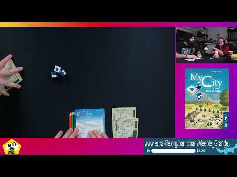 Misty and Drew play My City Roll and Write by Kosmos!