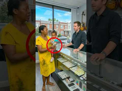 A Shop Owner Surprises A Woman In Need #shorts #kindness