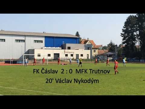 U19 Gólové akce, FK Čáslav 3:2 MFK Trutnov, 31.8.2019