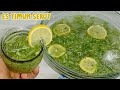 Fresh Drink From Cucumber And Lemon