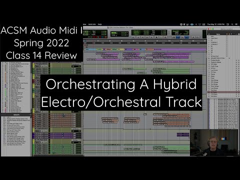 How To Orchestrate a Hybrid Electro/Orchestral Track