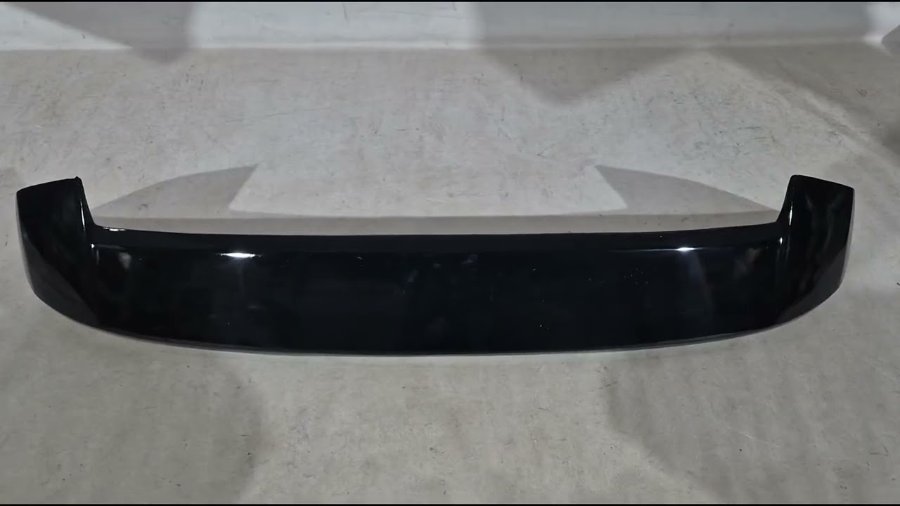 Opel Corsa D 2007–2014 DPT spojler (črna visok sijaj) Video 1