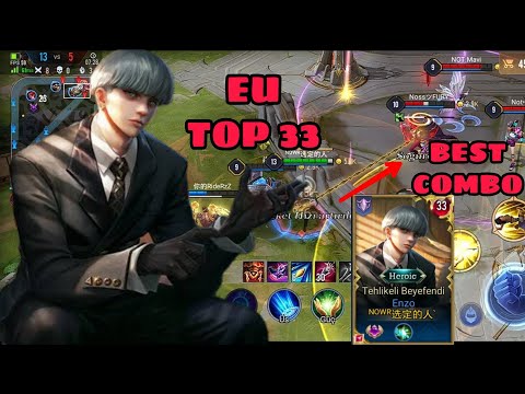 CONQUEROR ENZO GAMEPLAY Ft. RideRz and EU TOP 3 | AoV | 傳說對決 | RoV | Liên Quân Mobile | 펜타스톰