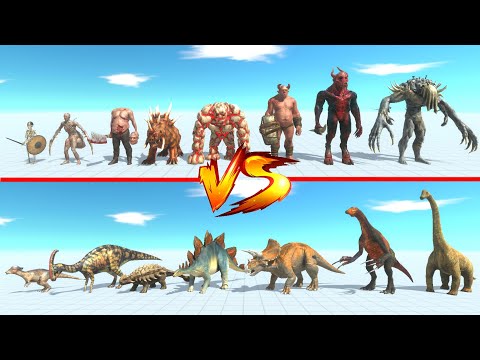 Dinosaurs vs Infernals - Animal Revolt Battle Simulator