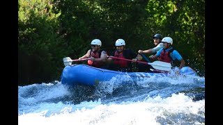 preview picture of video 'Rafting White Salmon River -  Husum Falls'