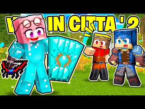 LA NUOVA ARMATURA FORTISSIMA DI PHERE NELLA VITA IN CITTÀ 2! - MINECRAFT Ep.24