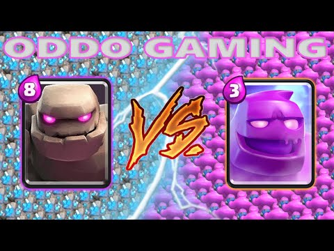 GOLEM VS ELIXIR GOLEM - Clash Royale Battle #171