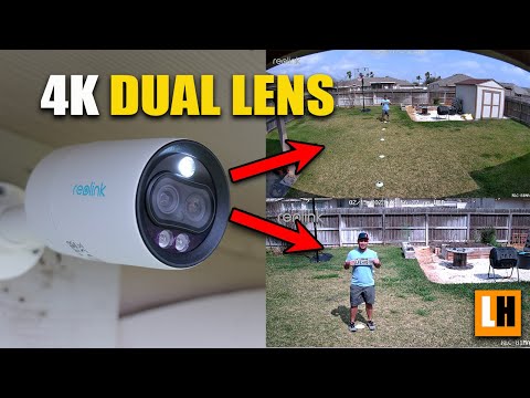 4K Dual Lens Security Camera Wide & Zoom - Reolink RLC-81MA Review