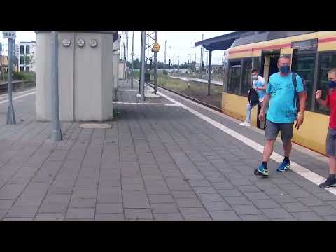 S Bahn Karlsruhe hbf Einfahrt S81