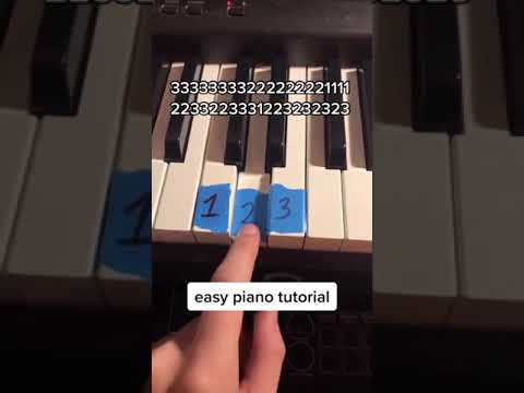 Moonlight Sonata Easiest piano tutorial #shorts #pianoworldwide #piano #beethoven