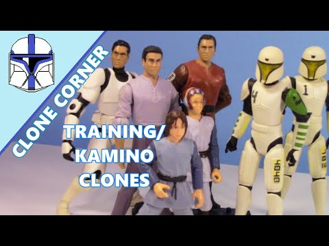 Clone Corner # 128: Every 3.75" Training Gear/Kamino Fatigues Clone Trooper EVER (+ bonus Fetts!)