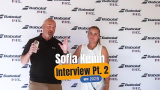 Inside Sofia Kenin’s Gear & Game Plan | Pure Drive, Strings & Strategy (Pt 2)