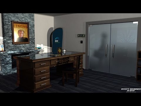 Desk Scene (Maya 2015)