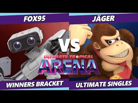 Ultimate Tropical Arena - Fox95 (ROB) Vs. Jäger (Donkey Kong) SSBU Ultimate Tournament