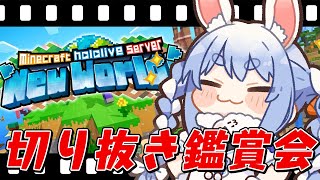 【切り抜き鑑賞会】みんなでマイクラ新ホロ鯖の切り抜き観るぞ~!ぺこ!【ホロライブ/兎田ぺこら】