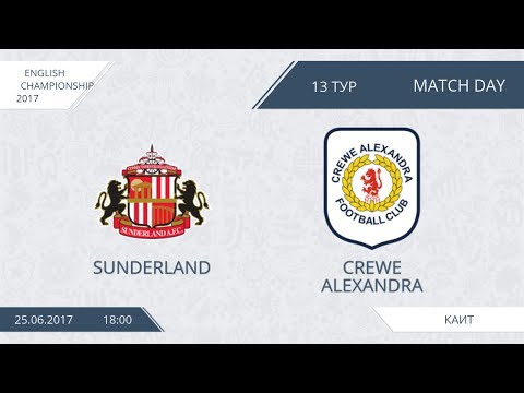 AFL17.England.Championship.Day 13.Sunderland-Crewe Alexandra