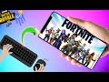 FORTNITE MOBILE Play ANY Mouse Keyboard ANDROID IOS No Root Gameplay Proof