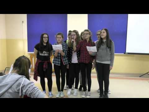 Dzień Otwarty piosenka pt. "W naszej gminie leży szkoła" Gimnazjum Radziejowice
