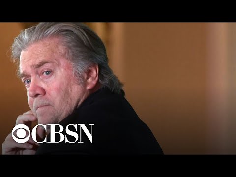 Steve Bannon to surrender over contempt of Congress charges