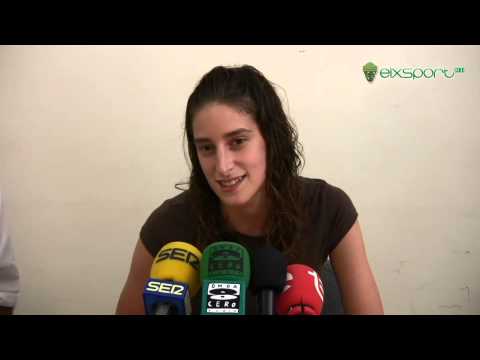 Elxsport.com - Elche Mustang: Presentación de Llanos Trigueros y María Jesús Ruiz