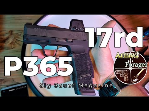 Sig 17 round mag p365 P365/X/XL/XMACRO 9MM 17RD MAGAZINE +7 Round Magazine for Sig Sauer P365. Mag