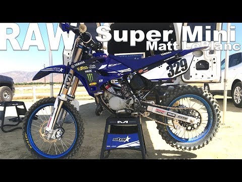 Super Mini Raw 2 Stroke with Matt LeBlanc - Motocross Action Magazine