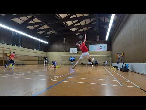 Badminton Regionalliga SüdOst - Valerian Eckert vs. Braun Jonas - SV Fortuna Regensburg