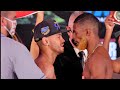 ABRAHAM NOVA AND ROBEISY RAMIREZ HAVE TO GET SEPARATED AT BETERBIEV VS SMITH WEIGH IN