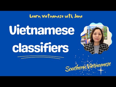 Vietnamese classifiers