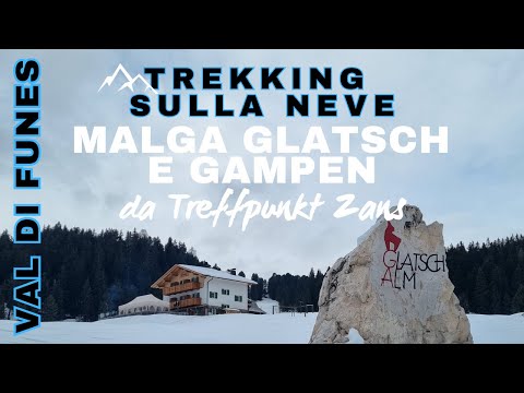 169ª escursione | Val di Funes | Anello Treffpunkt Zans, Malga Glatsch e Malga Gampen | in 4K